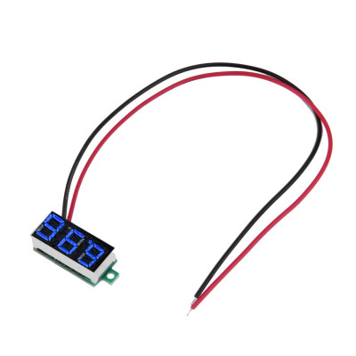 

DC 3-30V 0.36" 2 Wire LED Digital Panel Volt Meter Voltage Voltmeter Car Motor