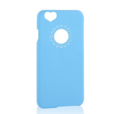 

NEW Ultra Slim Lovely Love Heart Phone Case Cover Skin For iPhone 6 6Plus SKY BLUE