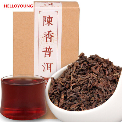 

C-PE011 China Pu'er tea boxed 120g Yunnan puer tea ripe pu erh loose tea Chinese food pu er old tree organic health