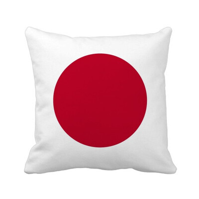 

Japan National Flag Asia Country Square Throw Pillow Insert Cushion Cover Home Sofa Decor Gift