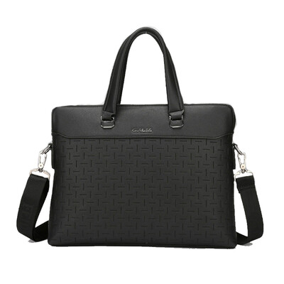 

Fashionable Mens Leather Business Bag Briefcase Messenger Bag Shoulder Bag B-fdk306
