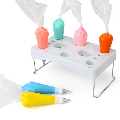 

Folding cake Piping Bag holder Pastry Bag display rack Stand Fondant Cake Decorating Tool Storage shelf baking&pastry tool