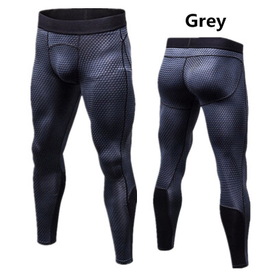 

Mens Fashion Compressed Pants 3D Printed Trousers Mens Joggers Trousers Bodysuits Quick-drying Pants Gym Slim Pants