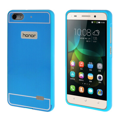 

MOONCASE Huawei 4C Случай 2 В 1 жесткий бампер вставить обложка чехол для Huawei Honor 4C синий