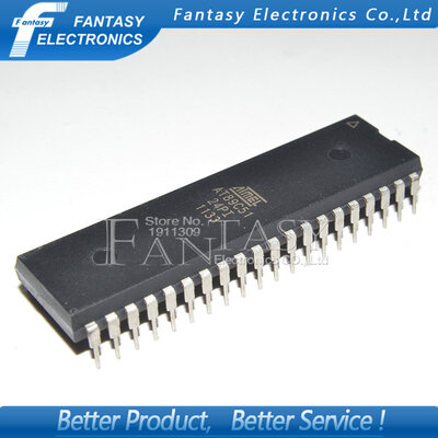 

10PCS AT89C51-24PI DIP40 AT89C51-24 DIP new and original IC free shipping