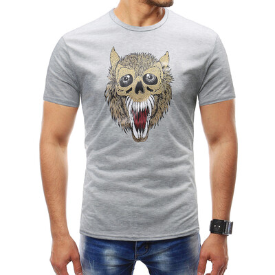 

Male 2018 Summer Short Sleeve Print T Shirt O-Neck Slim Men T-Shirt Tops Fashion Mens Tee Shirt T Shirts