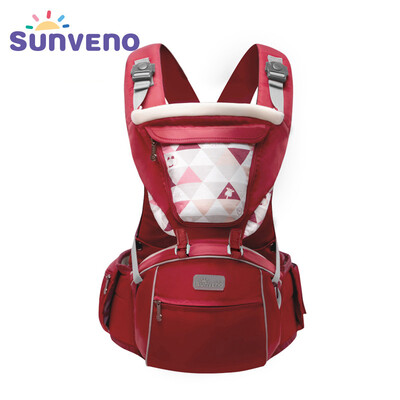 

SUNVENO Дизайнер Baby Carrier Младенец Малыш Фронт Облицовка несущей Sling Kids Kangaroo Hipseat Baby Care 0-36Months