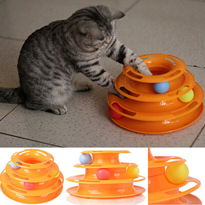 

Три слоя разведки Сумасшедший развлечений Petstages Tower треков Pet Игрушки