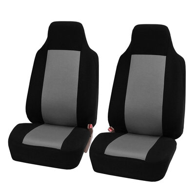 

Fashion Universal 2PCS Car Seat Cover With Durable Polyester Material 4Colours