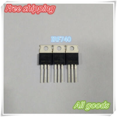 

NEW and Original 100PCS IRF740PBF IRF740 TO-220-3 MOSFET N-Channel In Stock