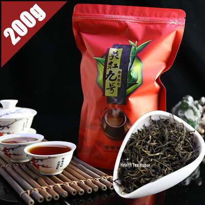

200г Yinghong No.9 Китайский черный чай Yingde Красный чай Похудение Понижающий жир крови лучший китайский черный чай бренд