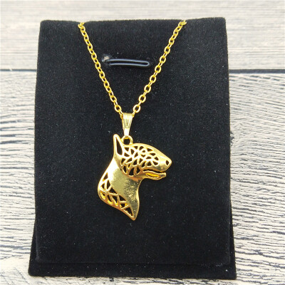

Trendy New Bull Terrier Necklace Trendy Style Bull Terrier Pendant Necklace Women Fashion Pet Dog Jewellery