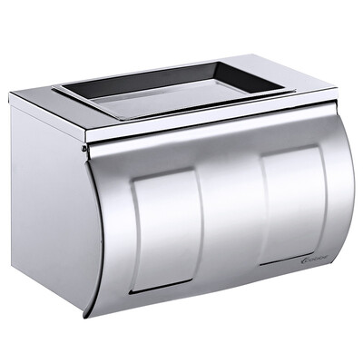 

Cobbe T83603 bathroom tissue box waterproof bathroom roll tray toilet roll holder stainless steel toilet toilet tray
