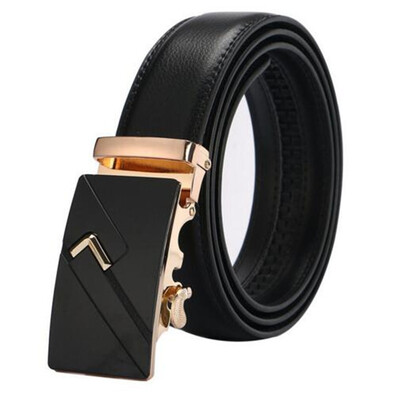 

2017 Fashion leather strap male automatic buckle belts authentic girdle trend mens belts ceinturecinto masculino