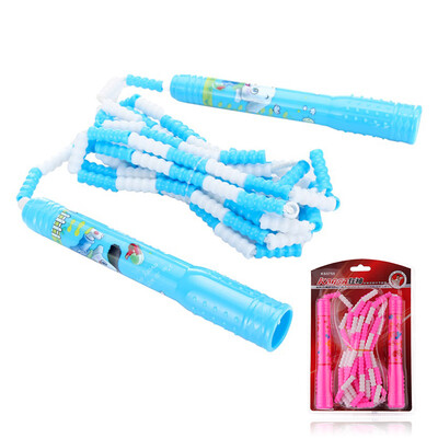 

Gods KANSA pattern bamboo racing rope student skipping rope KS5755 rope length adjustable color random