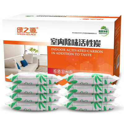 

Jingdong supermarket] green source 4000g purification Wang decoration in addition to odor in addition to formaldehyde scavenger activated carbon package economic equipment