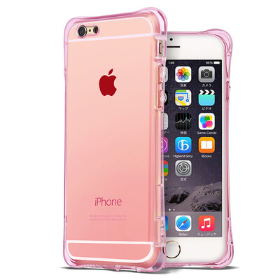 

Transparent Clear Soft TPU Silicone Small Pretty Waist Coque Back Cover Case With Strape For Apple iPhone 6 6S Plus 47 55 Inth