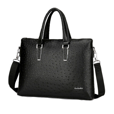 

Fashionable Mens Leather Business Briefcase Messenger Bag Shoulder Bag B-fdk1608d