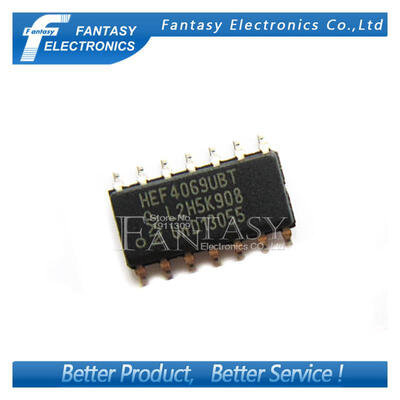 

50PCS HEF4069UBT SOP14 HEF4069 SOP HCF4069 SMD CD4069UBM new and original IC free shipping