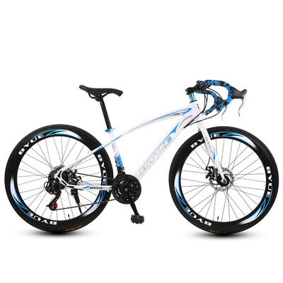 

BYUEBIKE 212427 speed double disc brake speed road race bicycle