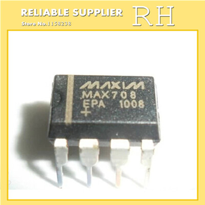 

50PCS/LOT MAX708EPA MAX708CPA MAX708 DIP8 Simple Reset / Power-On Reset