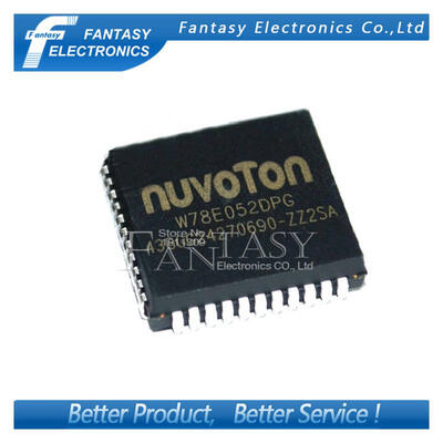 

5PCS W78E052DPG PLCC44 W78E052 PLCC SMD new and original free shipping