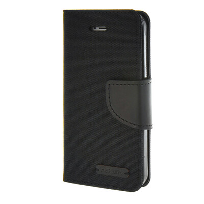 

MOONCASE iPhone 5 / 5S , Leather Flip Wallet Card Holder Pouch Stand Back ЧЕХОЛ ДЛЯ Apple iPhone 5/ 5S Black