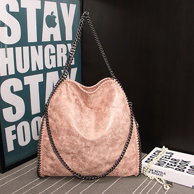 

2015 New women leather handbags fashion folding chain shoulder bags female messenger bags large tote bags