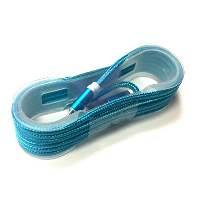 

15M Nylon Braid Micro USB Data Charging Cable for Android Mobile Phones