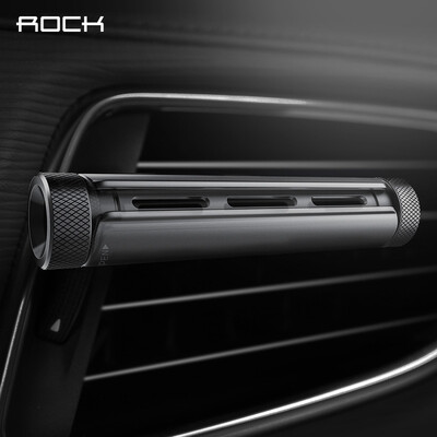 

ROCK Car Perfume Car Perfume Air outlet Fragrance Decoration Deodorant Aroma Stick Dark Grey