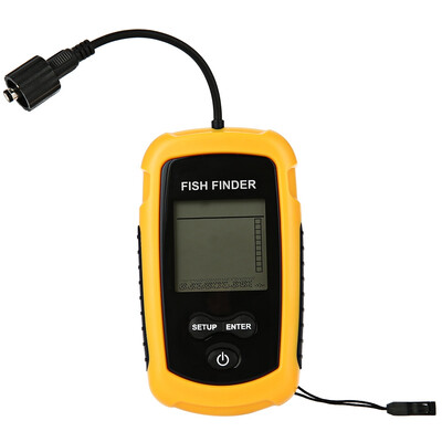 

LCD Portable Ultrasonic Fish Finder Sonar Sensor Echo Sounder Alarm