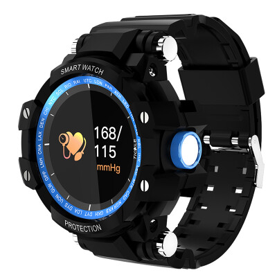 

Demon MOONPI Smart Watch GW68 Student Outdoor Waterproof Sports Brace Adult Heart Rate Blood Pressure Monitor Electronic watch Color Touch Touch Screen Blue