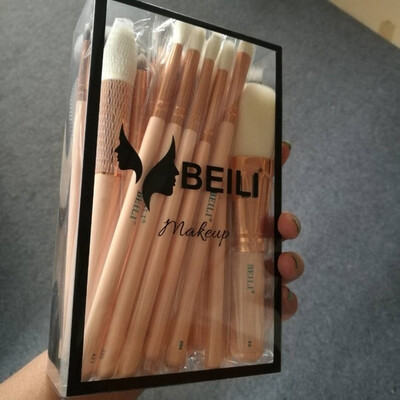 

BEILI Pink 25 шт. Натуральные козьи волосы. Синтетическая шерстяная пудра.