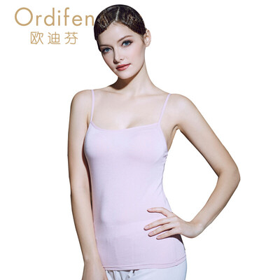 

Odifen Camisole modal fashion base underwear uniform cup simple vest XV6501 spectrum blue