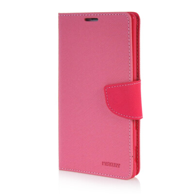 

MOONCASE Cross pattern Leather Wallet Flip Card Slot Pouch Stand Shell Back ЧЕХОЛ ДЛЯ Sony Xperia T3 Hot pink