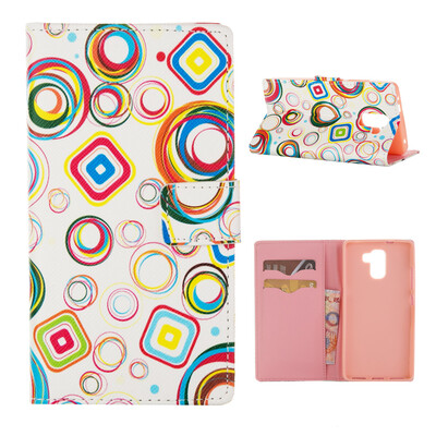 

MOONCASE ЧЕХОЛ ДЛЯ Huawei Honor 7 Flip PU Leather Fold Wallet Card Slot Kickstand Back [Pattern series] /a13