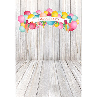

Nice Headress Happy Birthday Background 57FT Vinyl Fabric Cloth Digital Printing Photo Studio Backdrop -3059