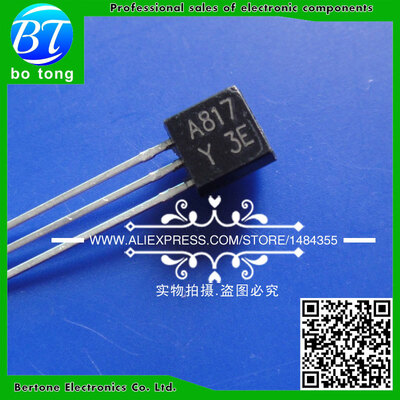 

100PCSLOT 2SA817-Y A817-Y 2SA817 TO-92