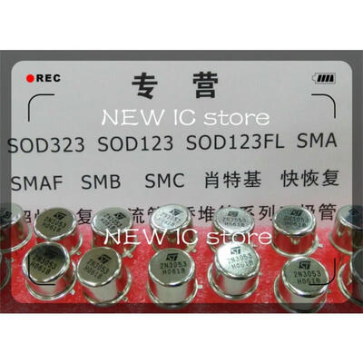 

5pcs/lot Free Shipping! 2N3053 TO-39 CAN3 epitaxial planar NPN silicon transistors designed for general purpose applications.