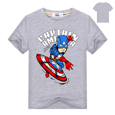 

2018 Fashion Avengers Captain America T Футболка с длинными рукавами Футболки с длинным рукавом Футболки с длинными рукавами Super