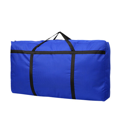 

Le woven bag moving bag large Oxford cloth travel storage bag waterproof tote bag duffel bag blue 804530