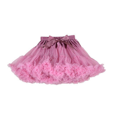 

Buenos Ninos Girls Solid Color Dance Tutu Pettiskirt 1-10T