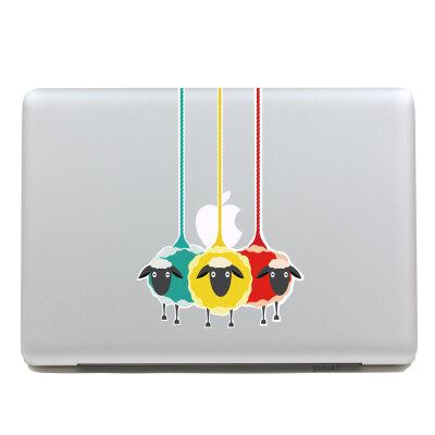 

GEEKID@Macbook Pro retina decal sticker Partial decal Sheep macbook pro decal macbook air decal stcker