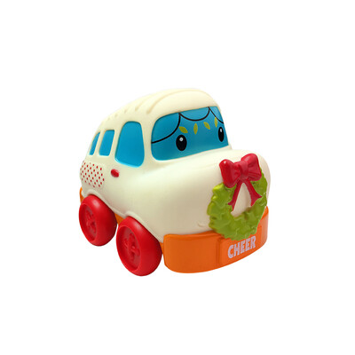 

INFANTINO American baby Tino baby car toy resistance to fall bite early education car cartoon car soft rubber baby toy 1 year old