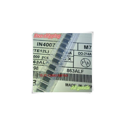 

100pcs SMD 1N4007 Rectifier Diode 1A 1000V M7