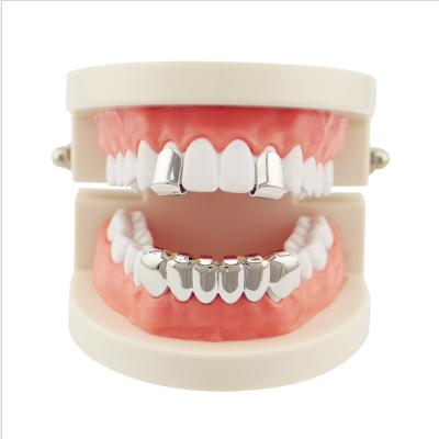 

Akane Hip Hop Golden Teeth Grill Top And Bottom Grill Tooth Mouth Punk Teeth Hats Cosplay Party Tooth Rapper Jewelry Gifts