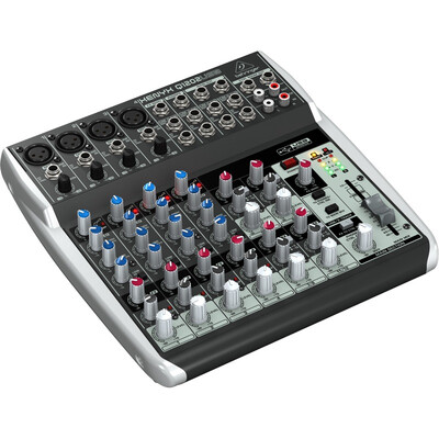 

Behringer Q1202USB Mixer audio console amp monitor mixer family K song personal recording commercial conference stage performance etc