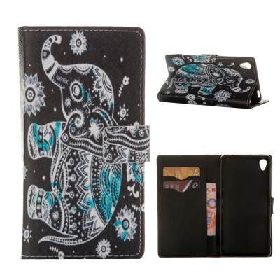 

MOONCASE ЧЕХОЛ ДЛЯ Sony Xperia Z3 Flip PU Leather Fold Wallet Card Slot Kickstand Back [Pattern series] /a15