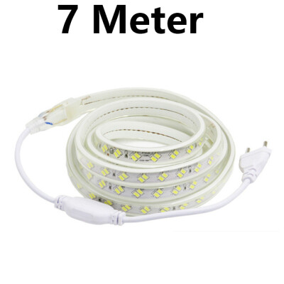 

IP67 LED Strip 220V 5730 120LEDM Waterproof Flexible Lamp Replace T5 Real 10WM With EU Plug WarmCold White