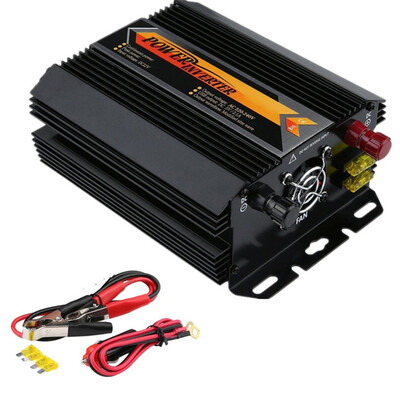 

POWERTIGER 1000W инверторы солнечного зарядного устройства DC 12v для AC 220v Pure Sine Инвертор высокой эффективности преобразова